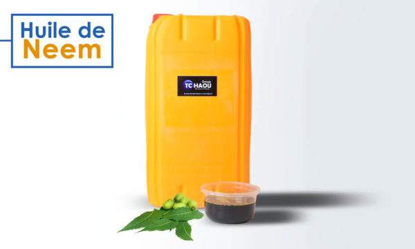 Huile végétale de neem pour les cheveux