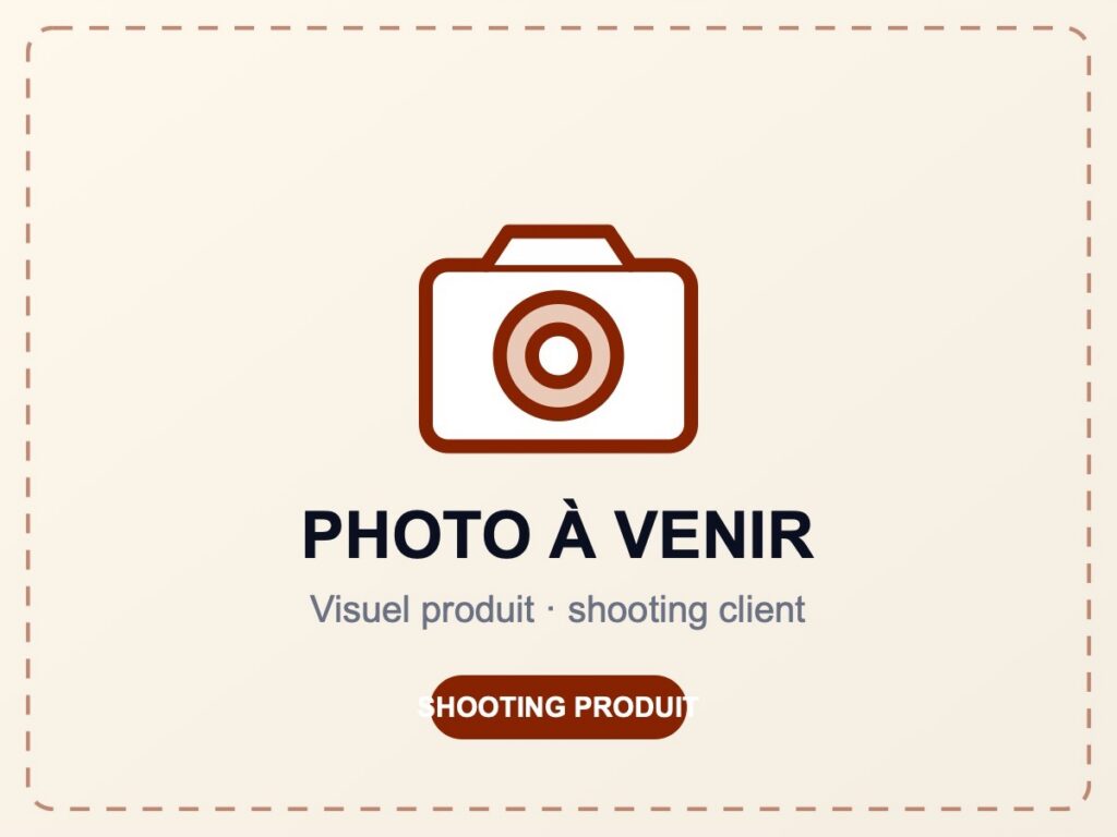 Emplacement réservé — photo produit à venir