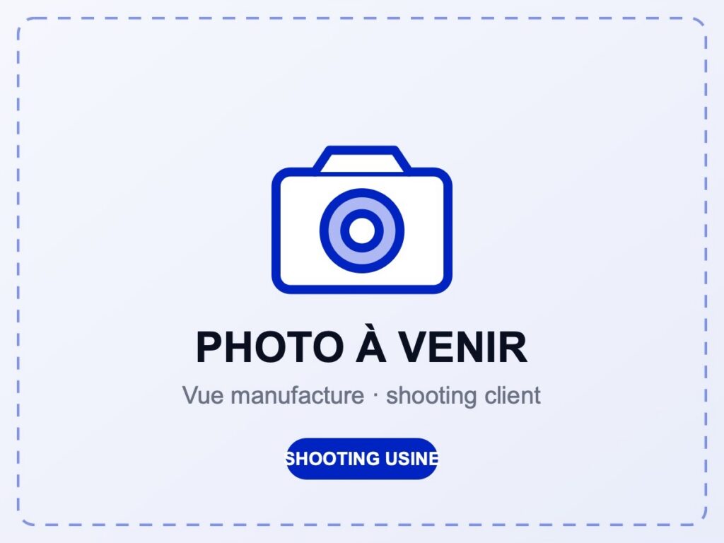 Emplacement réservé — photo de la manufacture à venir